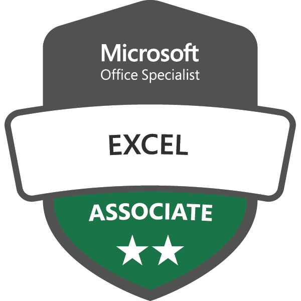 Microsoft Office Specialist: Excel Associate (Microsoft 365 Apps).